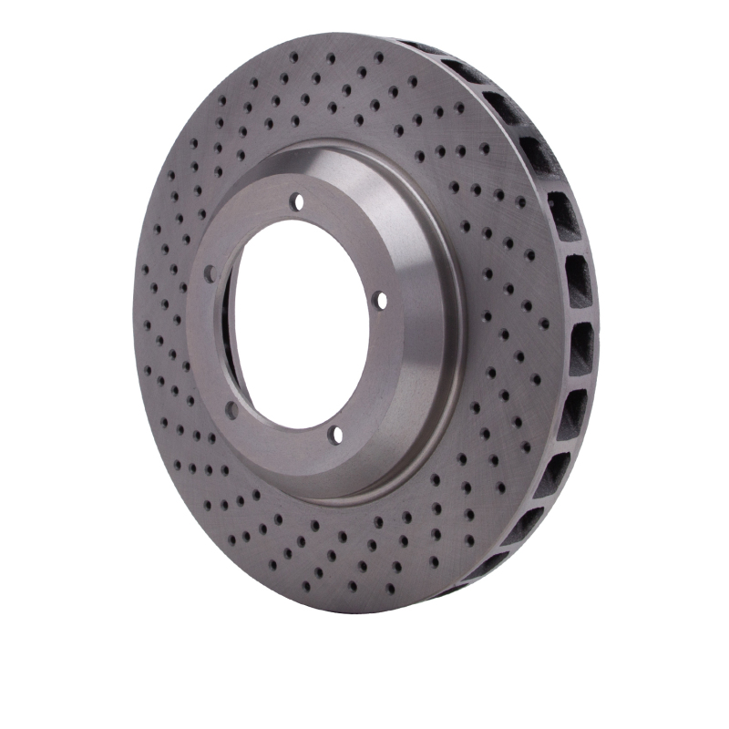 DFC 82-89 Porsche 911 Left Front Drilled Brake Rotor thumbnail 2