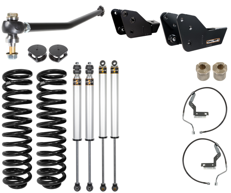 Carli 2023+ Ford F250/F350, PAP Commuter Leveling Suspension, 3.5in Lift