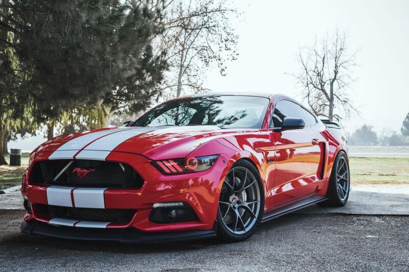 Oracle 15-17 Ford Mustang V6/GT/Shelby DRL w/ Halo Kit - ColorSHIFT w/o Controller thumbnail 8