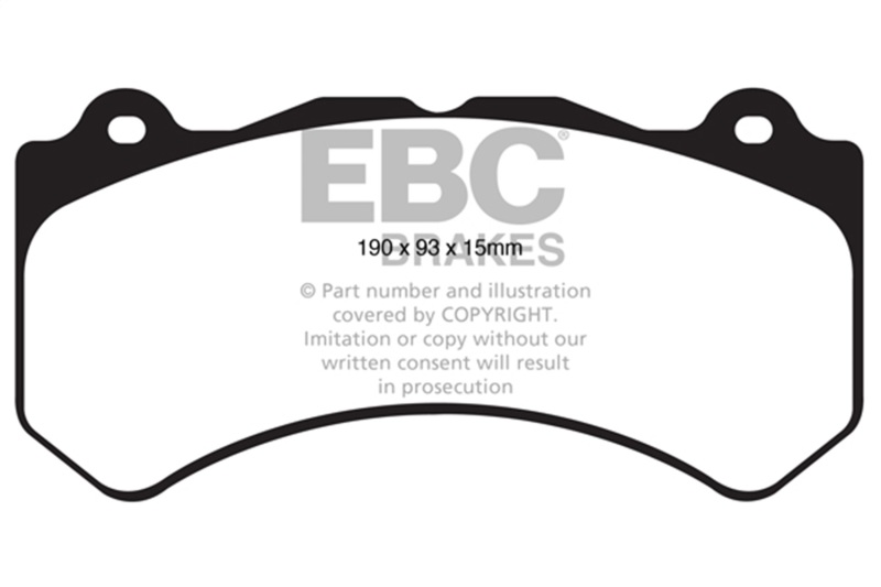 EBC S3 Brake Pad and Rotor Kit (1x ebcGD7597, 1x ebcDP61853) thumbnail 4
