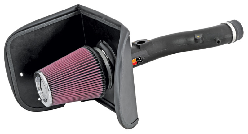 K&N Performance Intake Kit AirCharger; TOYOTA TUNDRA, 4.0L-V6, 2007-08 thumbnail 2