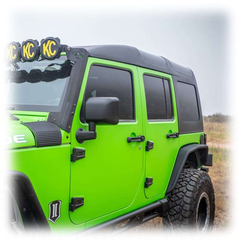 Turn Offroad 07-18 Jeep JK 4 Door Safari Hardtop 2-Piece White