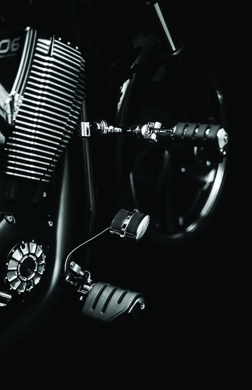 Kuryakyn ISO Pegs 7567 Pegs, Steel, Black Powder Coat, Trident Dually, Pair thumbnail 6