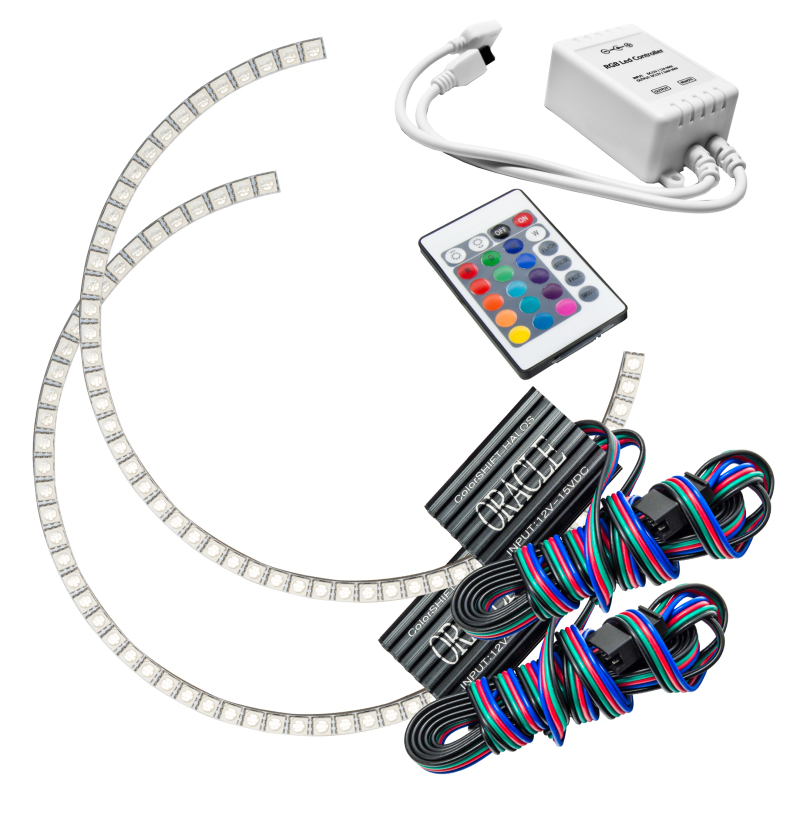 Oracle Ford Lightning 99-04 Halo Kit - ColorSHIFT w/ Simple Controller thumbnail 2
