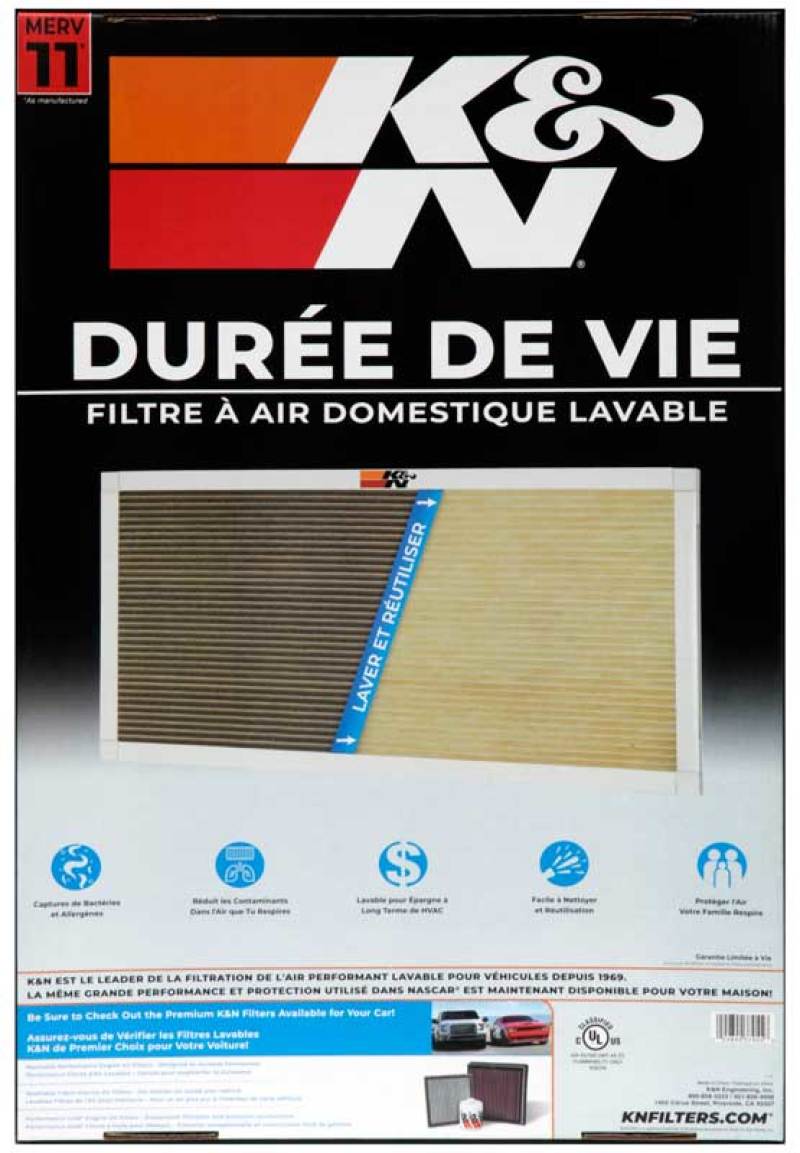 K&N HVAC Filter - 16 x 24 x 1 thumbnail 4
