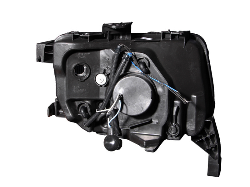 ANZO 2003-2006 Honda Element Projector Headlights w/ Halo Black thumbnail 4