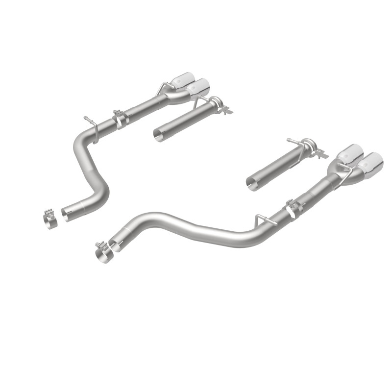 MagnaFlow Axle-Back, SS, 2.5in, Quad Split Rear 3.5in Tip 2015 Dodge Challenger R/T 5.7L thumbnail 8