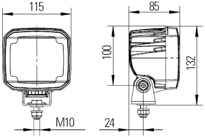 Hella Work Lamp Wa 0Gr Md1224 Dt Ub 1Ga thumbnail 7