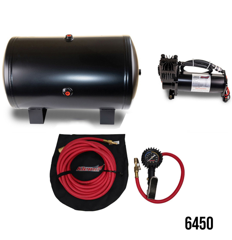 Kleinn Air System w/ 150 PSI Waterproof/ 100 Percent Duty Cycle Air Compressor / 5.0 gal Air Tank thumbnail 2