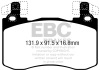 EBC 2019+ Genesis G70 2.0T Ultimax Front Brake Pads thumbnail 9