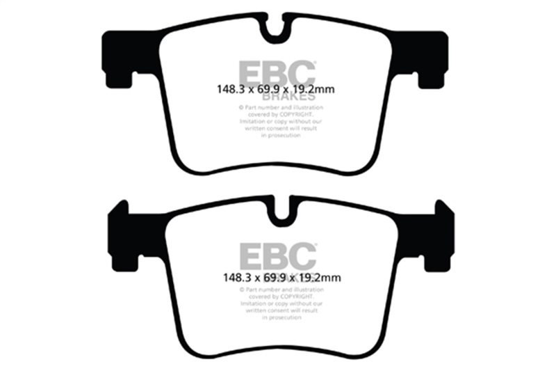 EBC S2 Brake Pad and Rotor Kit (1x ebcDP62105, 1x ebcUSR1808) thumbnail 5