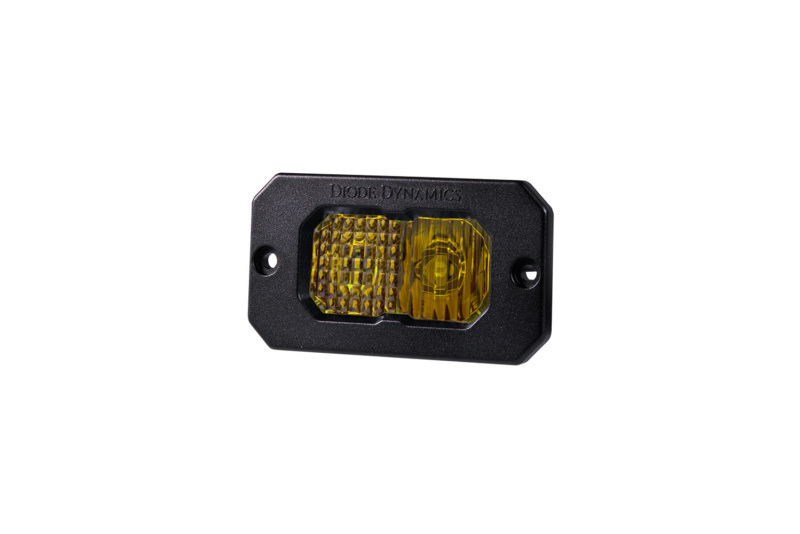 Diode Dynamics Stage Series 2in LED Pod Pro - Yellow Combo Flush ABL (Single) thumbnail 3