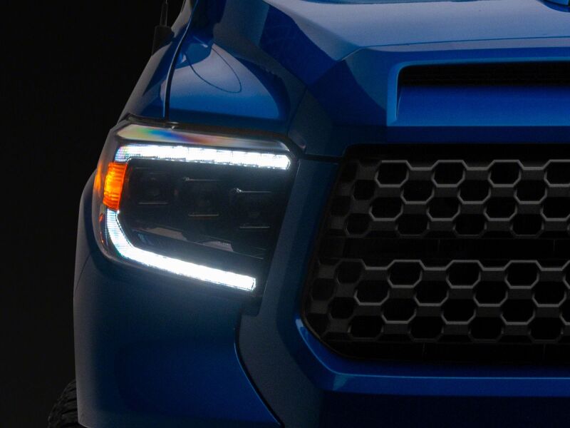 Raxiom 14-21 Toyota Tundra CXR Series LED Headlights- Black Housing- Clear Lens thumbnail 3