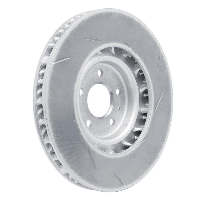 DFC 15-23 Porsche Macan Left Front GeoSPEC Coated Rotor - Slotted
