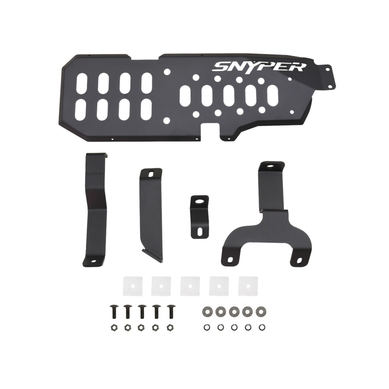 Westin/Snyper 07-17 Jeep Wrangler 2Dr Gas Tank Skid Plate - Textured Black thumbnail 8