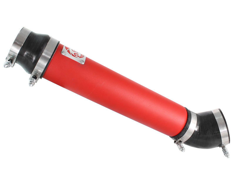 BladeRunner 3-1/2 IN Aluminum Cold Charge Pipe Red