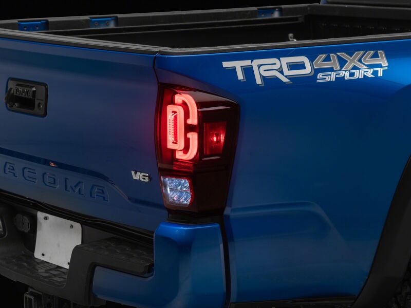 Raxiom 16-23 Toyota Tacoma XW Series Sequential LED Tail Lights- Black Housing- Red Lens thumbnail 3