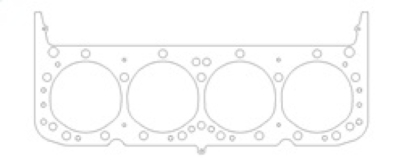 Cometic Chevy Small Block 4.100 inch Bore .040 inch MLS Head Gasket (w/All Steam Holes) thumbnail 9