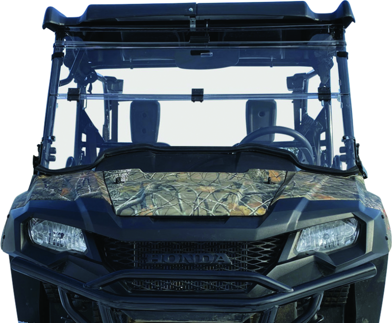 Quadboss Powersports Windshields 375782 Windshields, QB WINDBREAK FOLDING SHIELD, Clear thumbnail 8