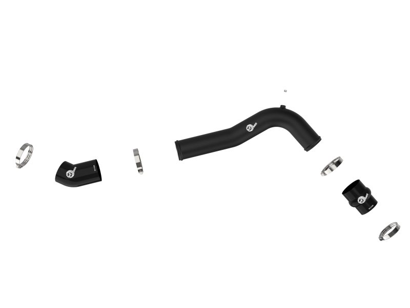 BladeRunner 2-3/4 IN Aluminum Cold Charge Pipe Black