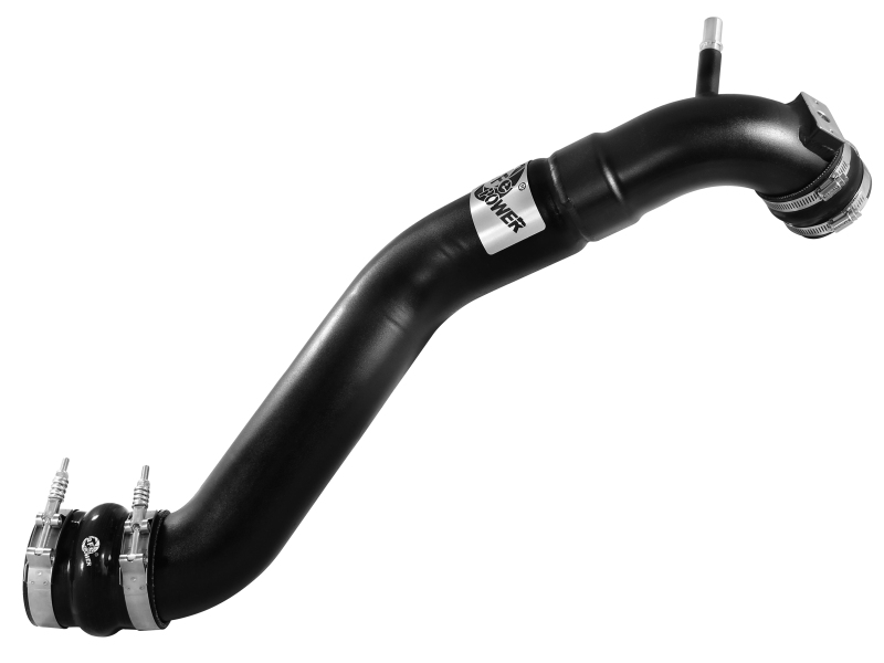 BladeRunner 3-1/2 IN to 3 IN Aluminum Cold Charge Pipe Black
