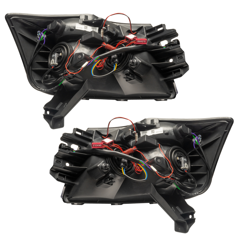 Oracle Lighting 08-15 Nissan Armada Pre-Assembled LED Halo Headlights -Red thumbnail 6