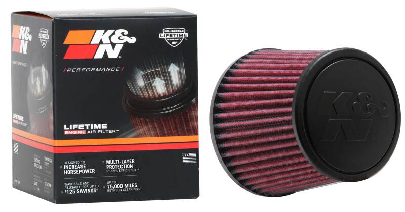K&N Universal Clamp-On Air Filter 3-15/16in FLG / 5-1/2in B / 4-1/2in T / 4-7/16in H thumbnail 7