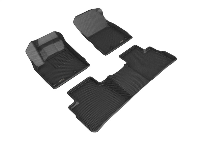 3D MAXpider 21-22 Nissan Rogue Kagu Black Full Set thumbnail 3