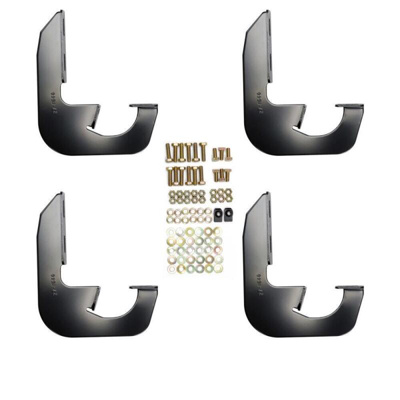 Westin 2014-2018 Chevy Silverado 1500 Reg Cab (Rocker Mount) Running Board Mount Kit - Black