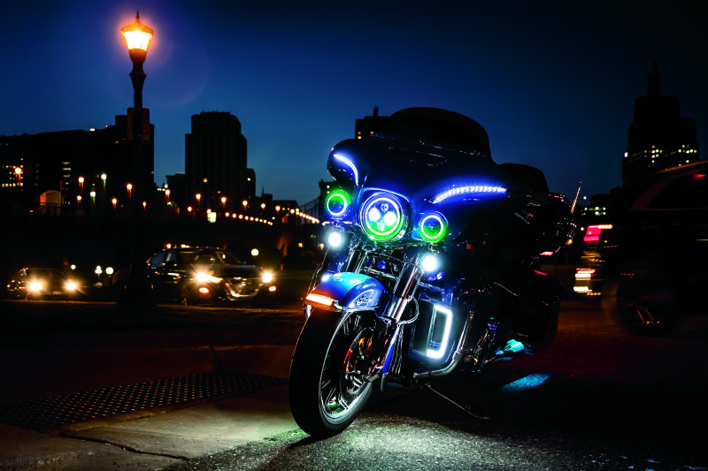 Kuryakyn Tracer LED Fairing Lower Grilles 5063 TRACER LWR FAIRING GRLL CHR thumbnail 9
