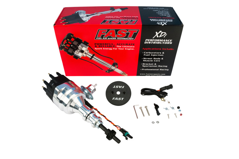 FAST XDi EZ-RUN Distributors 306007 Distributor, Ford, Small Block, Male/HEI, EZ-Run, Billet Aluminum, Each thumbnail 4