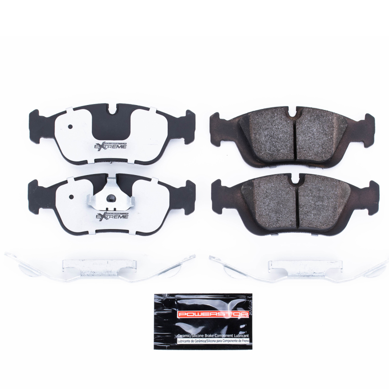 Power Stop 91-98 BMW 318i Front Z26 Extreme Street Brake Pads w/Hardware thumbnail 2