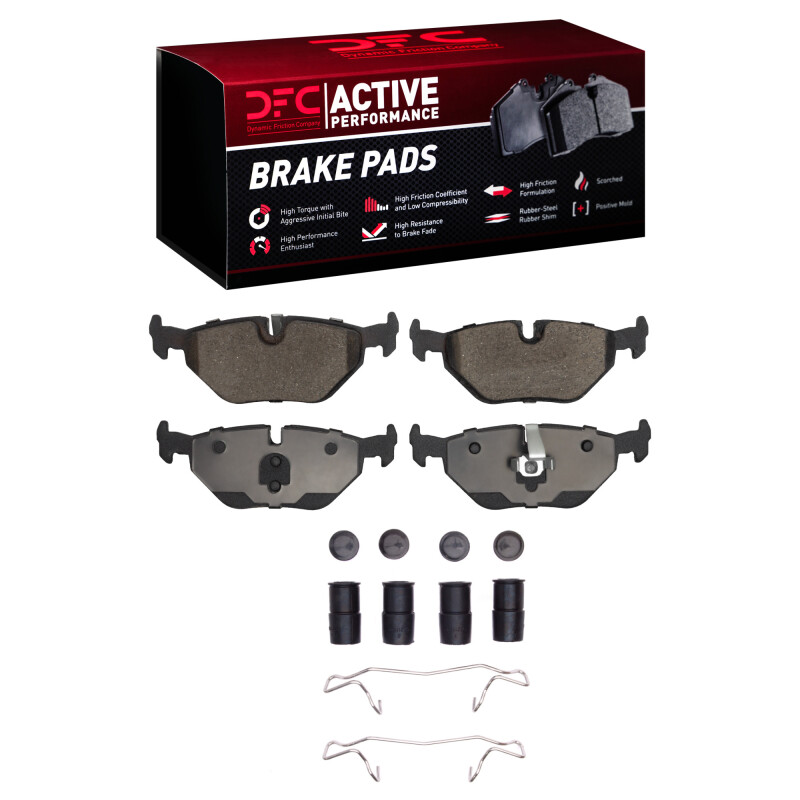 DFC Active Perform Pads and Hardware Kit