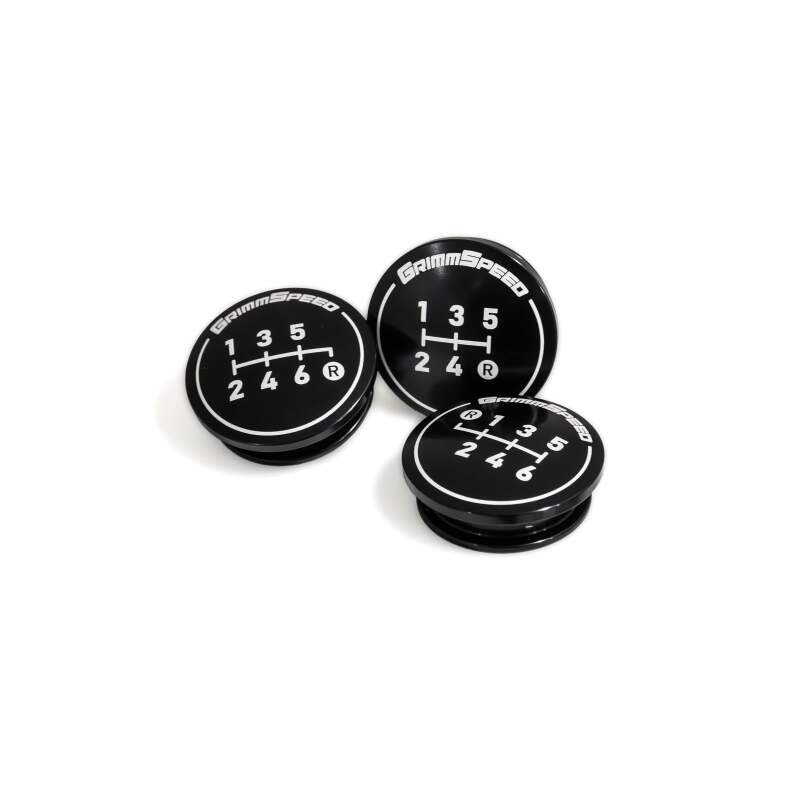 GrimmSpeed Swap-Top Weighted Piston Shift Knob - Stainless Steel thumbnail 2