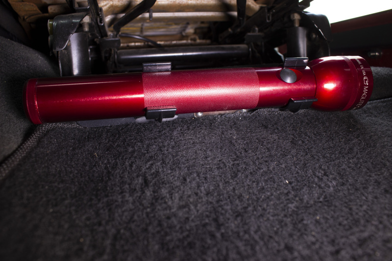 Fishbone Offroad Jeep TJ Front Seat Flashlight Mount