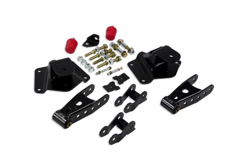 Belltech SHACKLE AND HANGER KIT 95-99 Tahoe/Yukon 4 door 4inch
SHACKLE & HANGER KIT