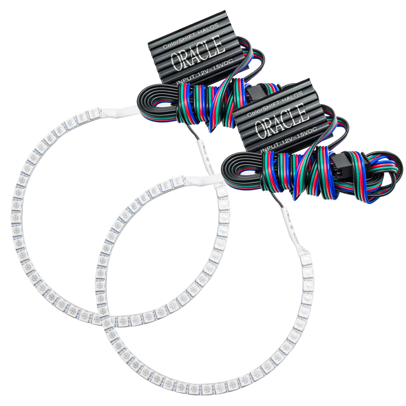 Oracle Toyota 4-Runner 06-09 LED Fog Halo Kit - ColorSHIFT thumbnail 4