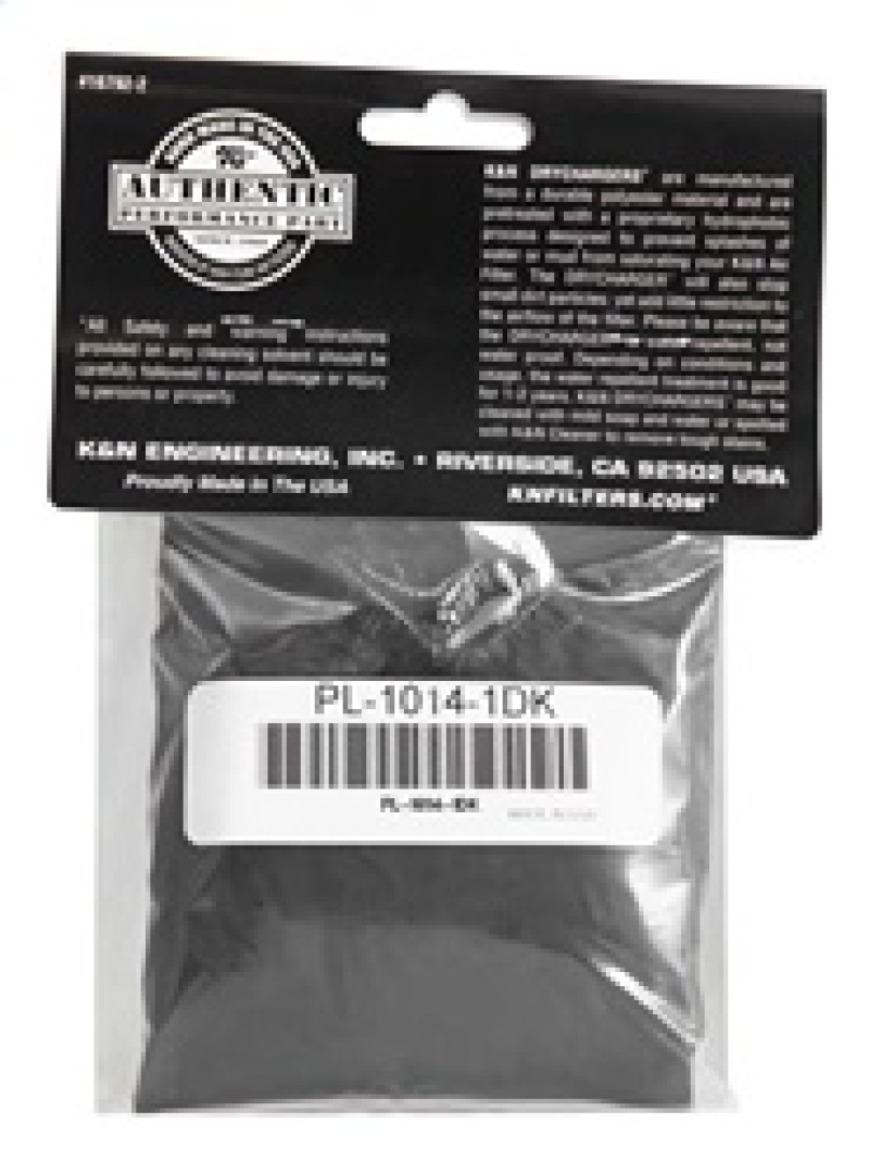 K&N Polaris Black Round Drycharger Air Filter Wrap 11.25inx3inx3in thumbnail 6