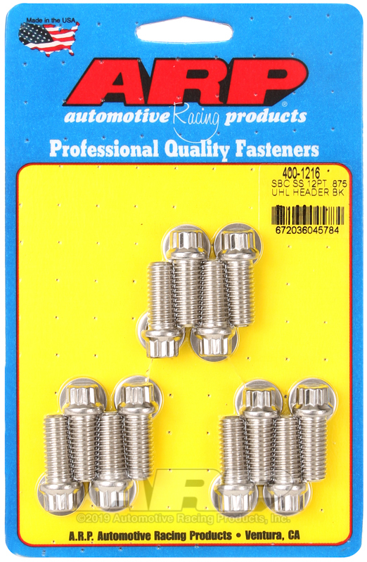 ARP Header Bolt Kits