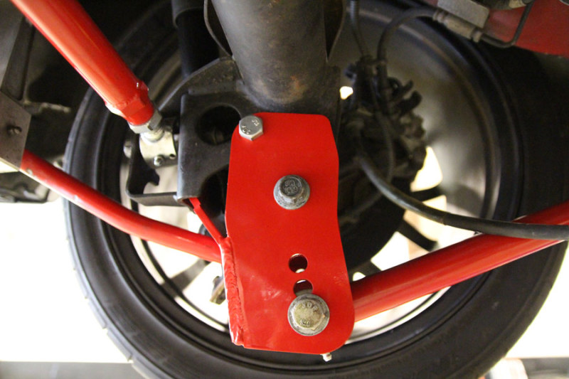 UMI Performance 05-14 Ford Mustang Rear Control Arm Relocation Brackets- Bolt In thumbnail 4