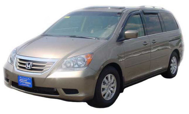 AVS 08-10 Honda Odyssey Ventvisor Outside Mount Window Deflectors 4pc - Smoke thumbnail 6