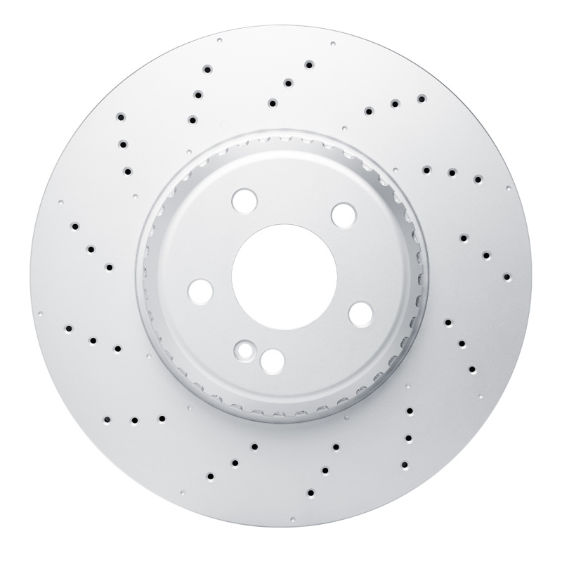 DFC Geomet Coated Rotors - Drilled