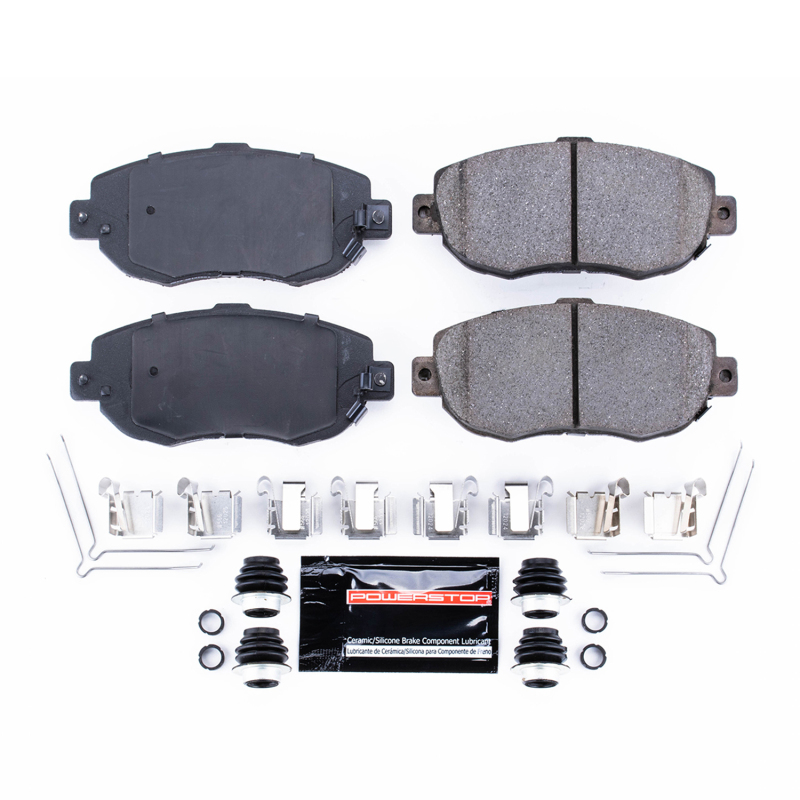 Power Stop 02-10 Lexus SC430 Front Z23 Coated Kit w/Calipers (2x psbJBR716EVC, 2x psbL2775, 1x psbZ23-619) thumbnail 6