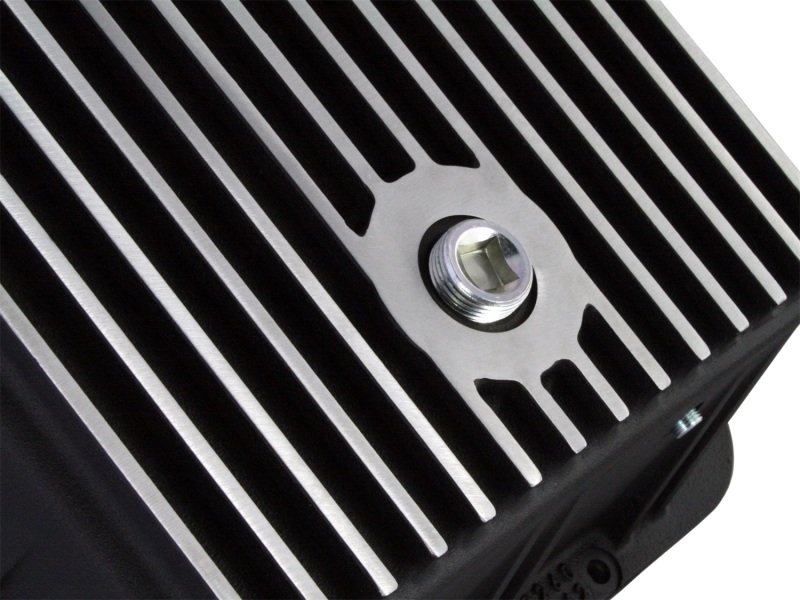 aFe Power Cover Trans Pan Machined Trans Pan GM Diesel Trucks 01-12 V8-6.6L Machined thumbnail 5