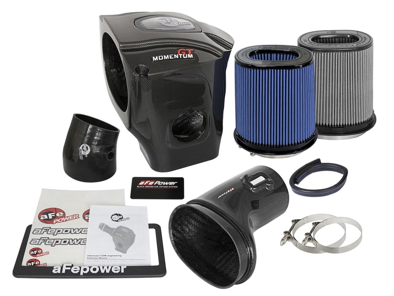 aFe Momentum Air Intake System PRO 5R w/ Extra Filter 2015 Dodge Challenger SRT Hellcat 6.2L (sc) thumbnail 6
