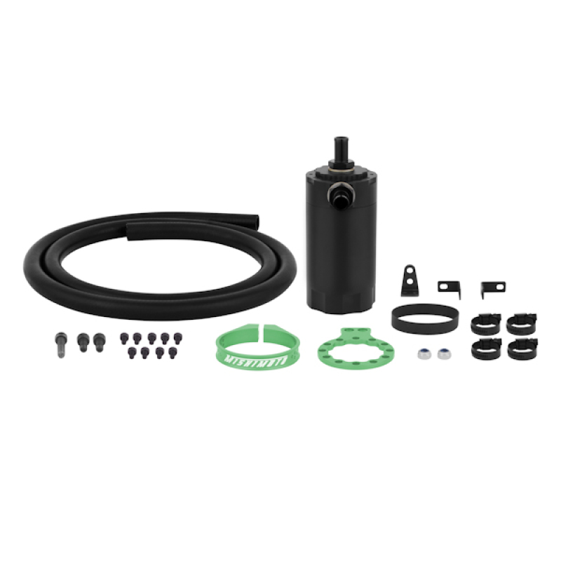 Mishimoto Universal Baffled Oil Catch Can - Green thumbnail 4