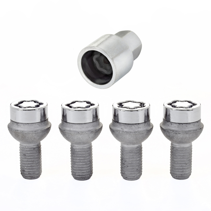 Radius Seat Style Wheel Lock Bolts-Chrome
