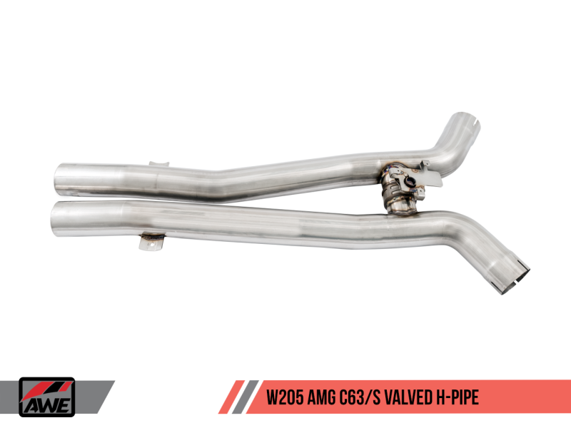 AWE Tuning Mercedes-Benz W205 AMG C63/S Coupe Track Edition Exhaust System (no tips) thumbnail 5