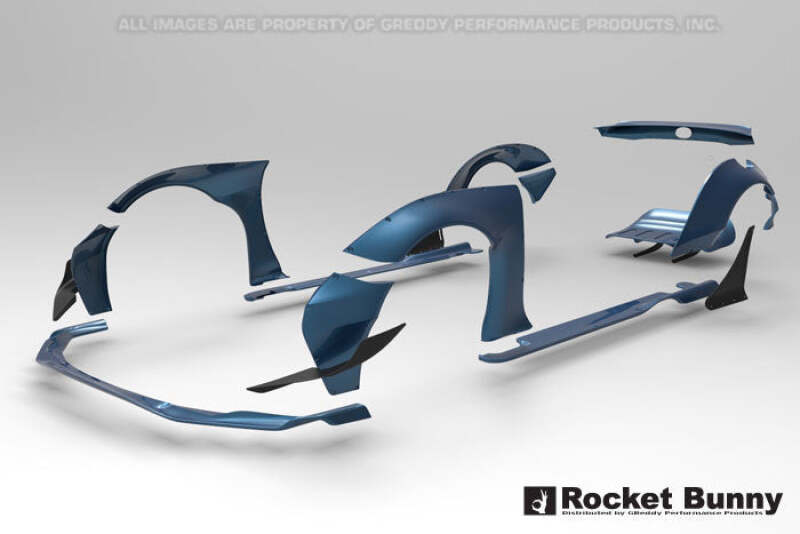 GReddy 2015 Lexus RC Rocket Bunny Full Wide-Body Aero Kit thumbnail 4