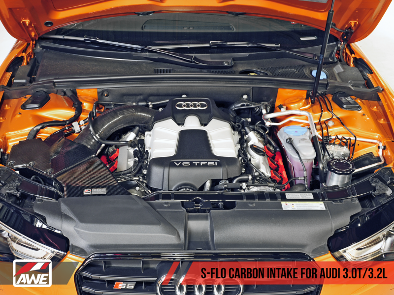 AWE Tuning Audi S-FLO Carbon Intake for B8 3.0T / 3.2L thumbnail 6
